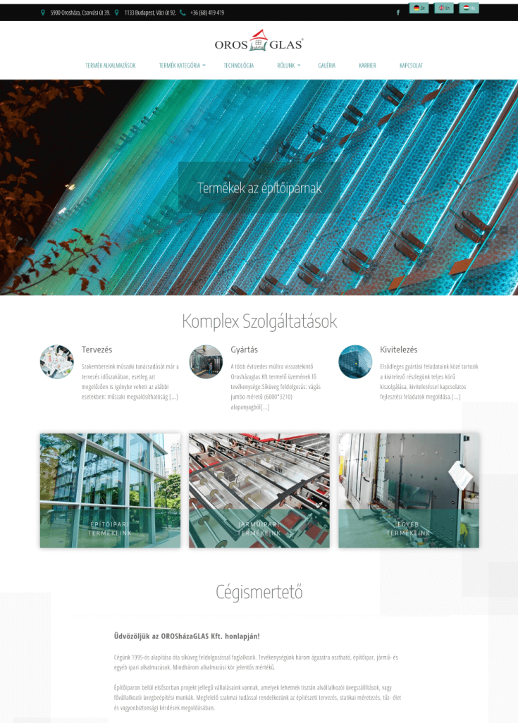 reszponzív weboldal készítés