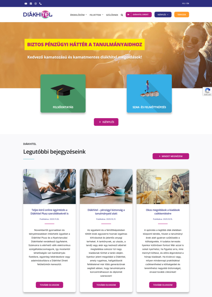 weboldal készítés