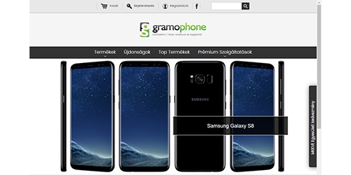 GramoPhone webáruház